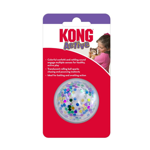 Kong Cat Active Confetti Ball - Poudre Pet & Feed Supply 3